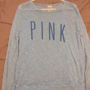 A long sleeved shirt by the brand pink